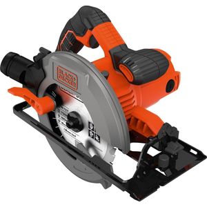 BLACK+DECKER CS1550K-QS - Cirkelzaag - 1500W - Zwart - Houtbewerking