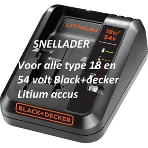 BLACK+DECKER Acculader 18V/54V BDC2A-QW