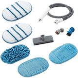 BLACK+DECKER - Set van 8 Stoomdweilaccessoires - Microvezel - Machinewasbaar