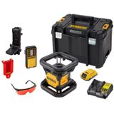 DeWALT - DCE074D1R - Rotatie Laser Set - Rood - 45m - IP54