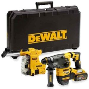 DeWalt DCH335X2 54V Li-Ion accu SDS-Plus combihamer incl. stofafzuiging set (2x 9,0Ah accu) in koffer - 3,5J