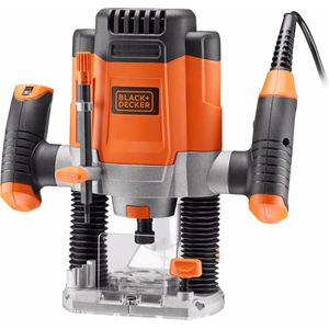 BLACK+DECKER KW1200EKA-QS Bovenfrees - 1200W - incl. accessoires en koffer