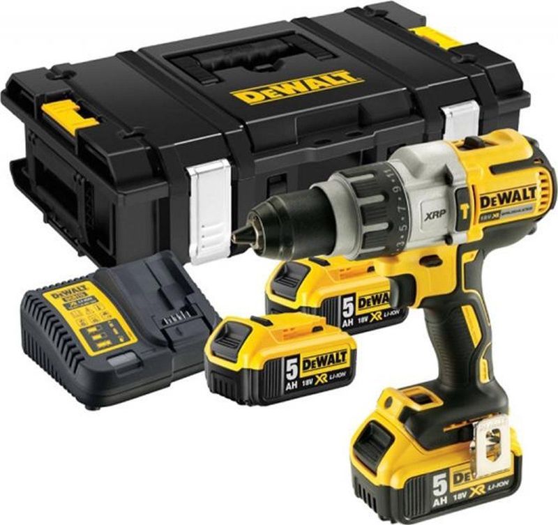 DeWALT DCD996P3K Accu klop-/Schroefboormachine 18V 5,0Ah XR Li-ion