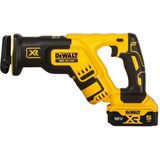 DeWalt DCS367P2 18V Li-Ion accu reciprozaag set (2x 5.0Ah accu) in TSTAK - koolborstelloos