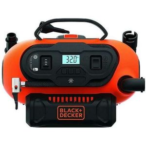BLACK+DECKER BDCINF18N Compressor - 11Bar - 230V Adapter - Inclusief Ventieladapter