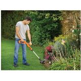 Black&decker - Black+Decker Akku Rasentrimmer Kantenschneider 25cm 2,0Ah Faden vollautomatisch - ST182320-QW