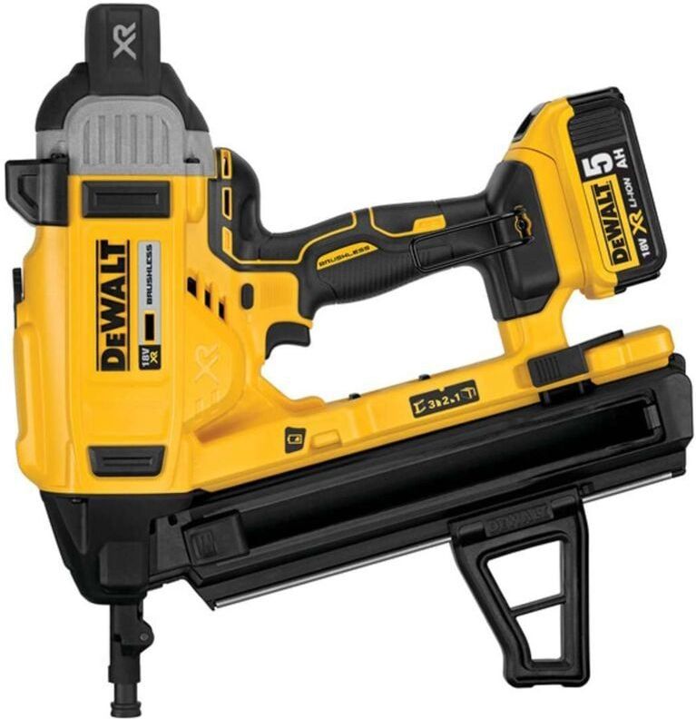 Betontacker - 18V XR Li-ion - Brushless Motor - Inclusief Riemhaak en Neusstuk