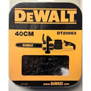 DeWalt Accessoires 40cm Ketting voor kettingzaag - DT20663-QZ - DT20663-QZ