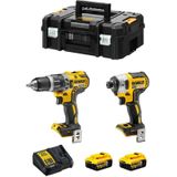 DeWalt DCK266P2T Combiset - Accu Klop-/Schroefboormachine + Accu Slagschroevendraaier - 18V 5.0Ah XR Li-ion