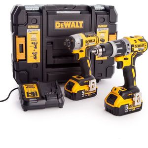 DeWalt DCK266P2T Combiset - Accu Klop-/Schroefboormachine + Accu Slagschroevendraaier