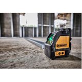 DeWALT DW088CG Zelfnivellerende Kruis Lijnlaser In Koffer - 2 Lijnen - 15m - Groen