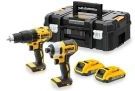 DeWalt DCK2060D2T 18V Li-Ion Accu Combiset (2x 2,0Ah Accu) In TSTAK