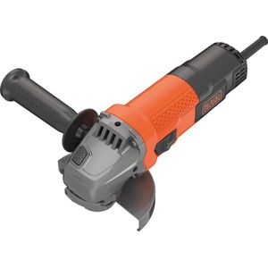 BLACK+DECKER 750W Haakse Slijper BEG110 - 115mm Slijpdiameter - Continu-schakelaar