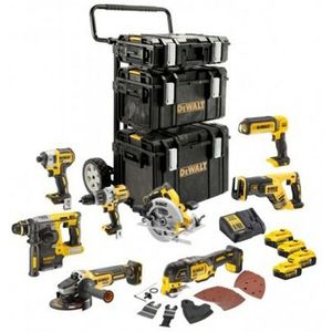 DeWALT DCK853P4 Accu Combiset 18V 5.0Ah XR Li-ion in ToughSystem