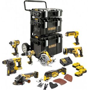 DeWALT DCK853P4 Accu Combiset 18V 5.0Ah XR Li-ion in ToughSystem