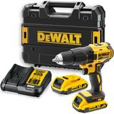 DEWALT DCD777D2T-QW Akku-Bohrschrauber (bürstenlos) 18 V / 2 Ah Aktions-Set