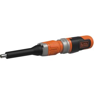 BLACK+DECKER BCF603C - In-line Schroevendraaier - Incl. 20x Schroefbits - In Tinnen Opbergbox