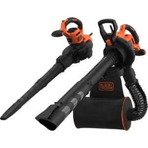 BLACK+DECKER BEBLV300-QS Bladblazer - 3000W - 72L ruggedragen opvangzak - gesnoerd