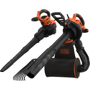 Black+decker Elektrische Bladzuiger/bladblazer Beblv300-qs 3000w - 72l Rugopvangzak - Hark | Bladblazers & bladzuigers