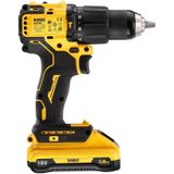 DeWALT DCD709L2T Compacte Accu Klop-/Schroefboormachine 18V XR 3.0Ah in TSTAK