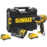DeWALT DCD701D2 Compacte Accu Schroefboormachine 12V XR 2.0Ah in TSTAK