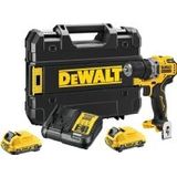 DeWALT DCD701D2 Compacte Accu Schroefboormachine 12V XR 2.0Ah in TSTAK