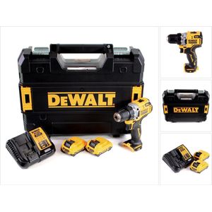 DeWALT DCD701D2 Compacte Accu Schroefboormachine 12V XR 2.0Ah In TSTAK