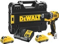 DeWALT DCD701D2 Compacte Accu Schroefboormachine 12V XR 2.0Ah in TSTAK