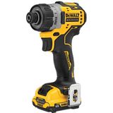 DeWALT DCF601D2 Accu Slagschroevendraaier ¼” Brushless 12V 2.0Ah XR Li-Ion in TSTAK