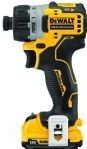 DeWALT DCF601D2 Accu Slagschroevendraaier ¼” Brushless 12V 2.0Ah XR Li-Ion in TSTAK