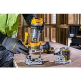 DeWALT DCW604P2-QW 18V XR Li-Ion Accu Boven- en Kantenfrees set (2x 5,0Ah) In TSTAK - 30mm