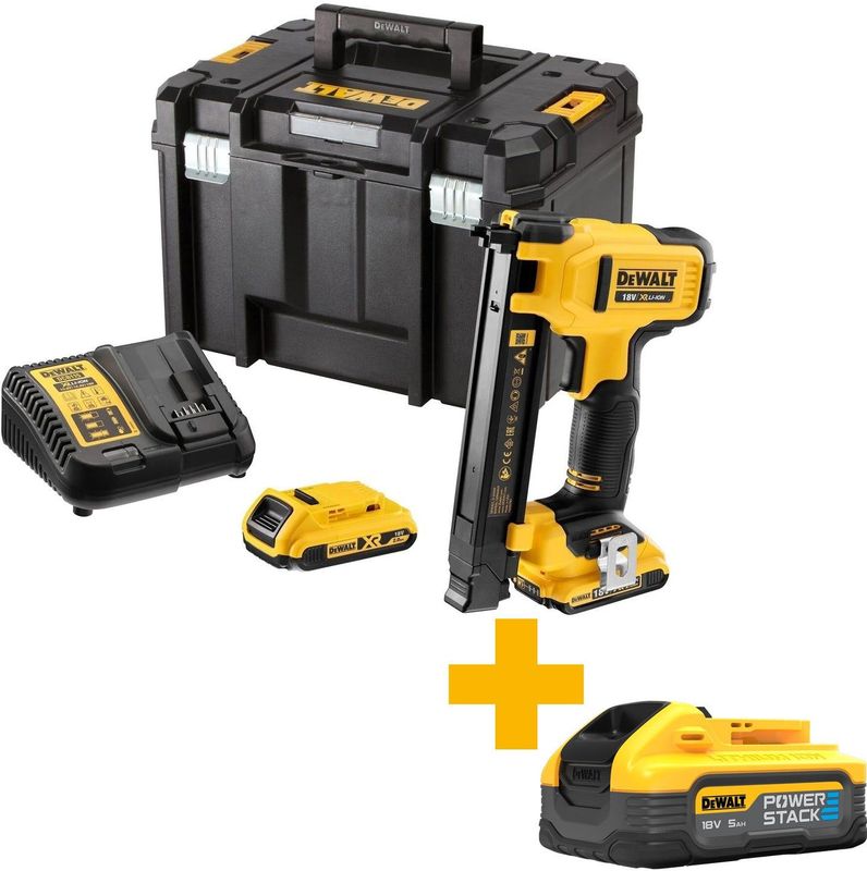 DC - DCN701 - Niet- en Spijkerpistool - Compact - 18V - 35 Stuks