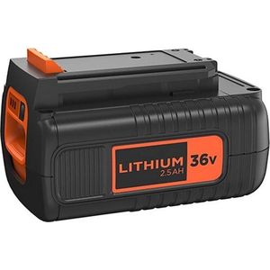 BLACK+DECKER BL2536-XJ accu slidepack – lithium-technologie, 36 V, oranje/zwart