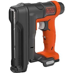 Black+Decker BDCT12S1-QW Draadloze nietmachine, 12 V, 1,5 Ah, oplader met 80 nietjes, 1840 nietjes in 1 accu, 1 accu, 100 nietjes, 14 mm