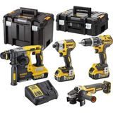 DeWALT DCK422P3T Accu Combiset 4-delig 18V 5,0Ah in TSTAK