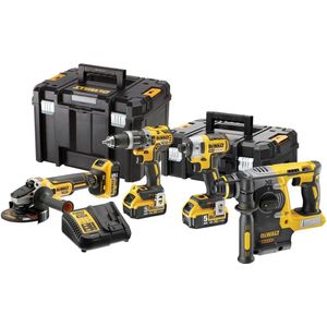 DeWALT DCK422P3T Accu Combiset 4-delig 18V 5,0Ah in TSTAK