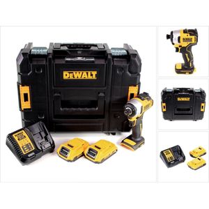 DeWALT DCF809D2T Accu Slagschroevendraaier 190Nm 18V XR 2.0Ah In TSTAK