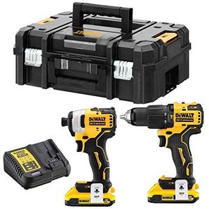 DEWALT DCK2062D2T DCK2062D2T-QW Accu-slagschroevendraaier , Accu-klopboor/schroefmachine Li-ion
