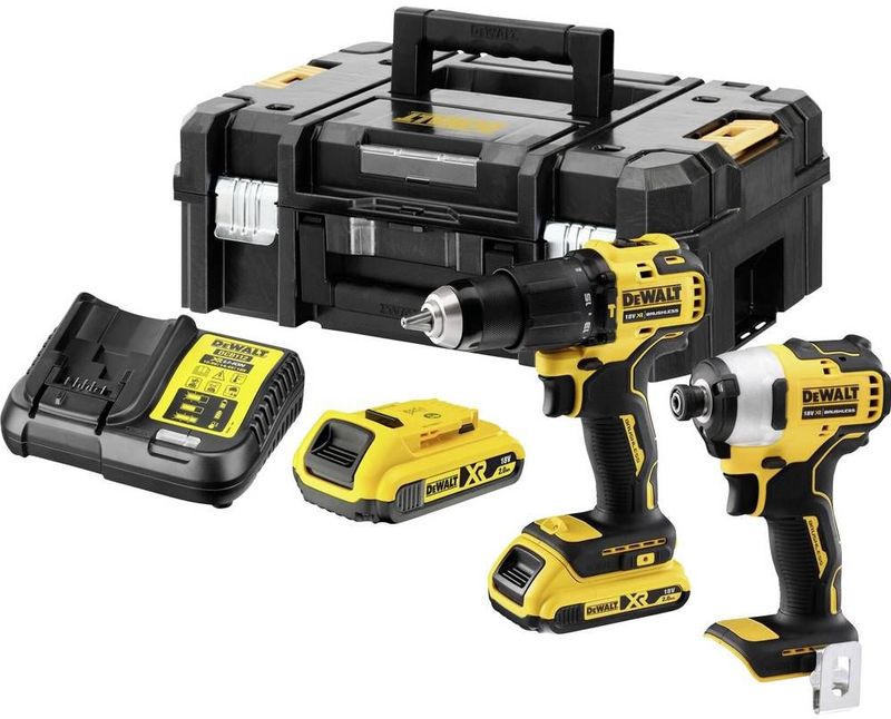 DEWALT DCK2062D2T DCK2062D2T-QW Accu-slagschroevendraaier , Accu-klopboor/schroefmachine Li-ion
