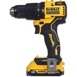 DeWalt-DCD709D2T-QW-accu-klopboorschroefmachine-18V - 2 x 2 Ah li-ion