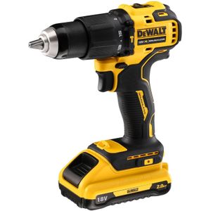 Dewalt Accu Schroef-/klopboormachine Dcd709d2t-qw 18v (2 Accu's)
