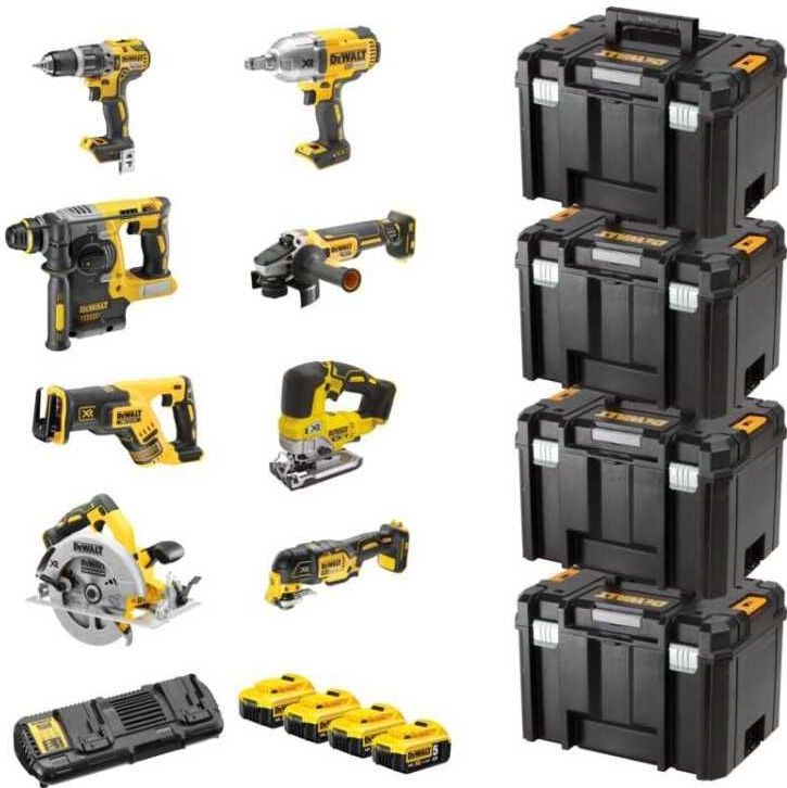 DeWALT DCK865P4T - Accuboormachine - 18V - XR Li-Ion - 820W
