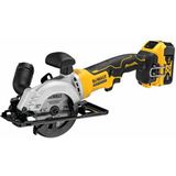 DeWALT DCS571P2 Accu Ultra Compact Cirkelzaag 115mm 18V XR 5.0Ah in TSTAK