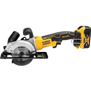 DeWALT DCS571P2 Accu Ultra Compact Cirkelzaag 115mm 18V XR 5.0Ah In TSTAK