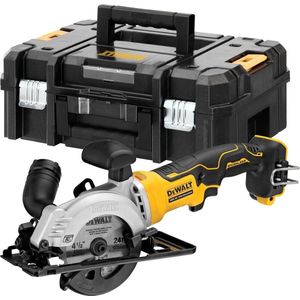 DeWALT DCS571NT Accu Ultra Compact Cirkelzaag 115mm 18V XR Basic Body In TSTAK