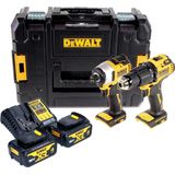 DeWalt DCK2062M2T-QW Combiset 18V Li-Ion - 2x 4,0Ah Accu