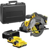 Stanley SFMCS550M2K FATMAX® V20 Accu Cirkelzaag 190mm  Brushless 18V 4.0Ah in Koffer