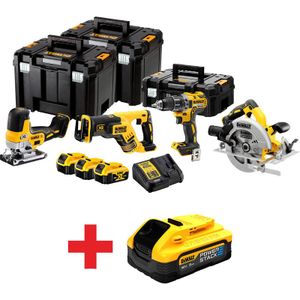 DeWALT DCK480P3T-QW XR combopack 18V Li-ion +GRATIS powerstack accu