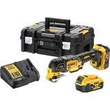 DeWALT DCS356P2 Accu Multitool 18V 5.0Ah + Accessoireset in TSTAK