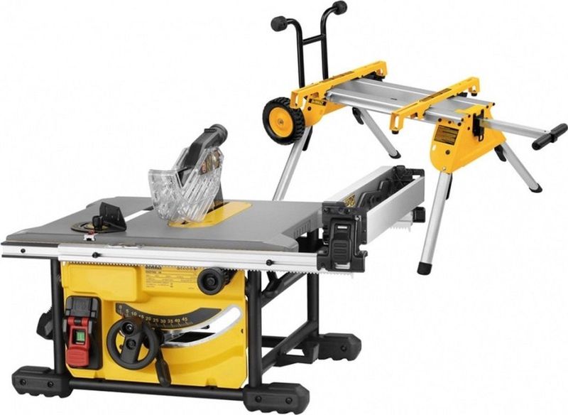 Tafelzaag DW7485RS-QS + DE7400-XJ Onderstel